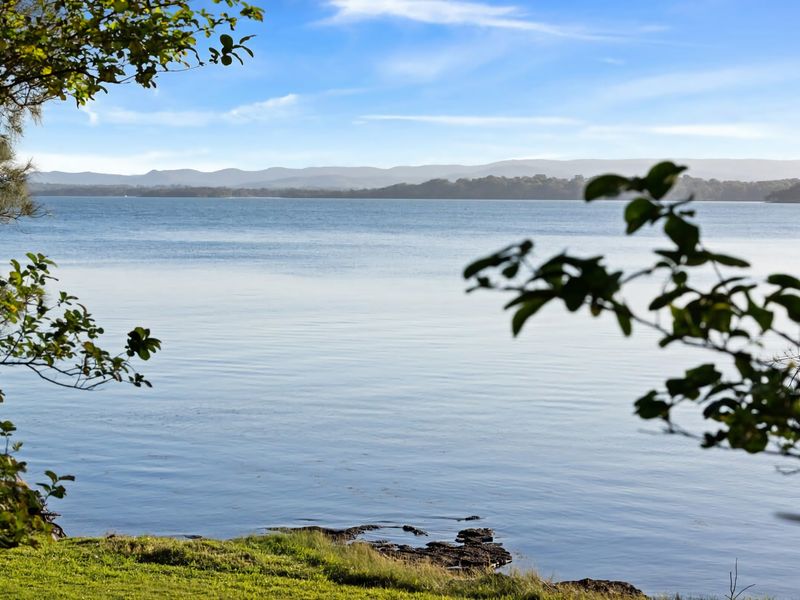 Expansive water views just moments from the house.