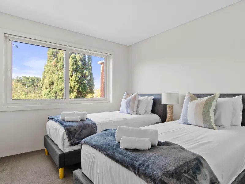 Two single beds at bedroom  2