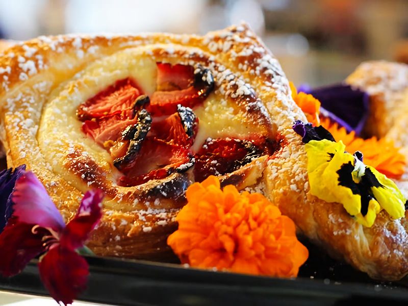 Grab a quick bite from Hope Street Cafe's selection of pastries and snacks