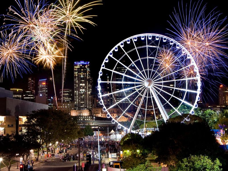Wheel of Brisbane - River Fire Event