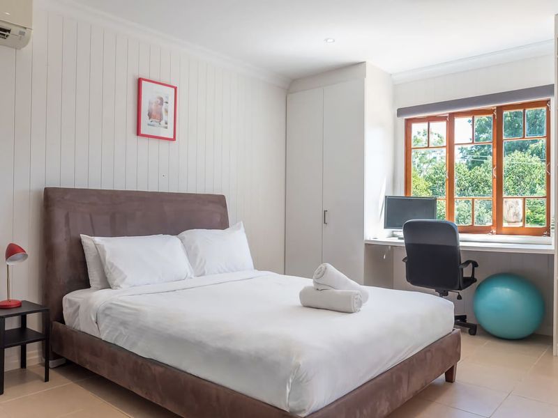 Room with dedicated work/study station