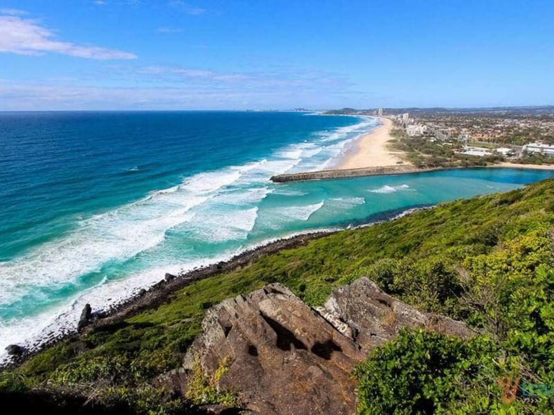 Sweeping Views of Burleigh Heads National Park