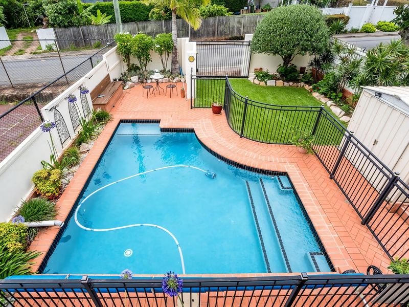 Well-maintained swimming pool