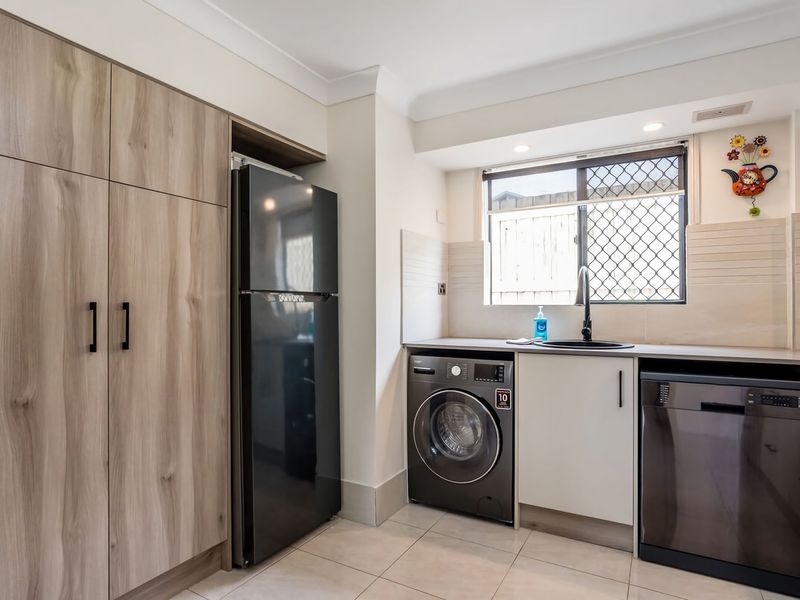 Kitchen and laundry area