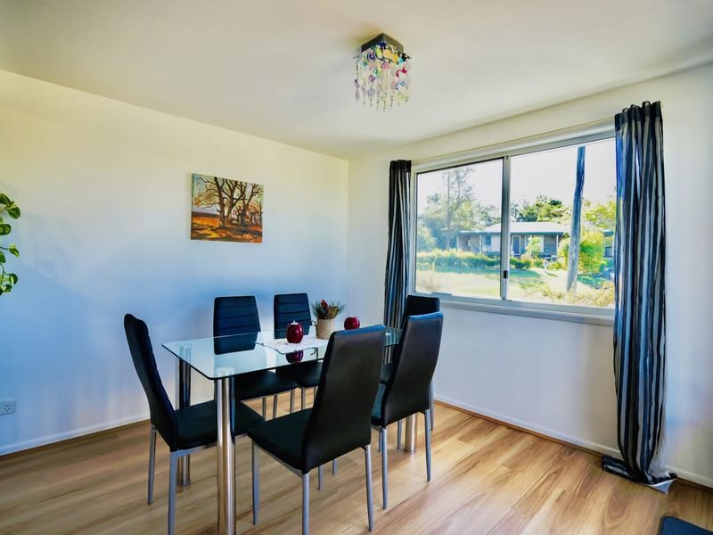 Beautiful outdoor views from the dining