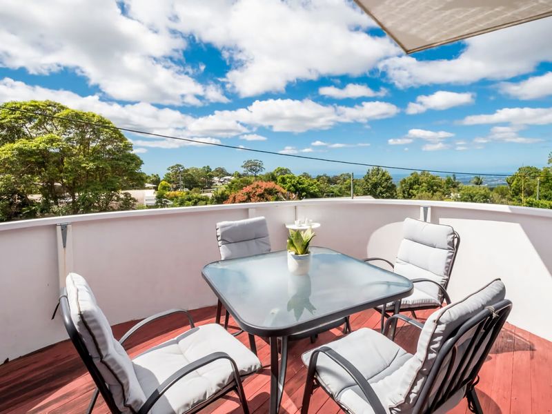 Witness sunrise and sunset from the balcony