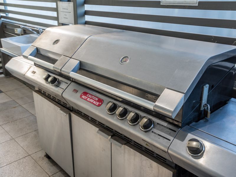 Communal BBQ area