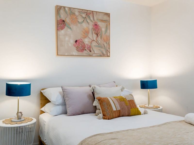 Dreamy nights start in our comfortable bedroom, your peaceful retreat for restful sleep.