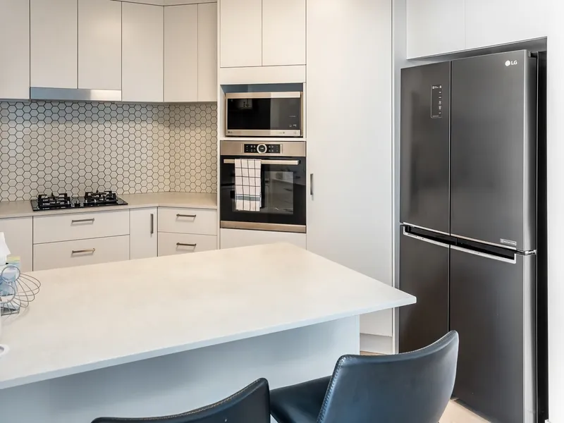 Kitchen has everything you require if you feel the need to cook