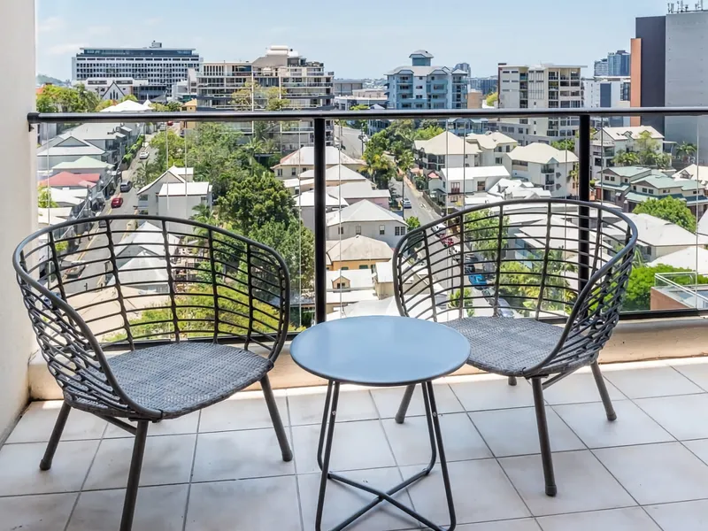 Unwind in the balcony after a long day