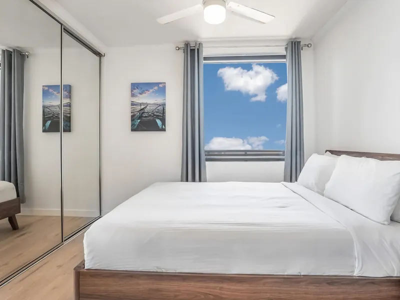 Beautiful sky views from the windows will greet you everytime