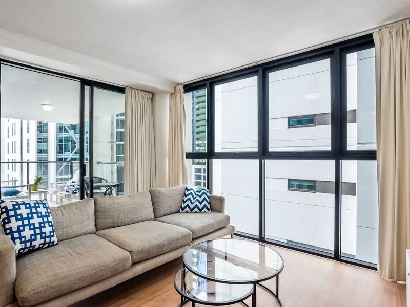 With open-plan living, our apartment seamlessly flows from one room to another.