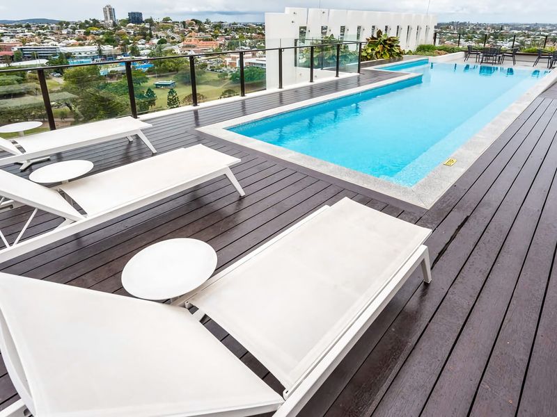 Get sun-bake by the pool