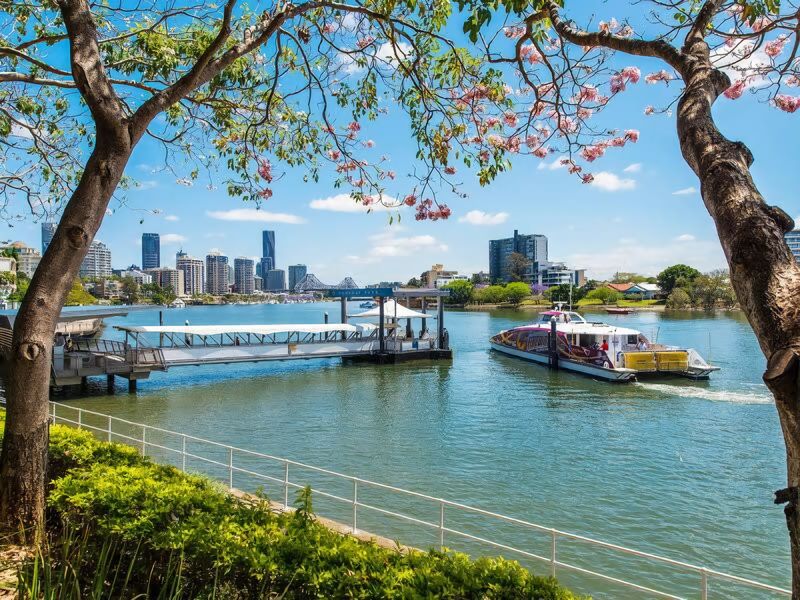 Nearby Brisbane River