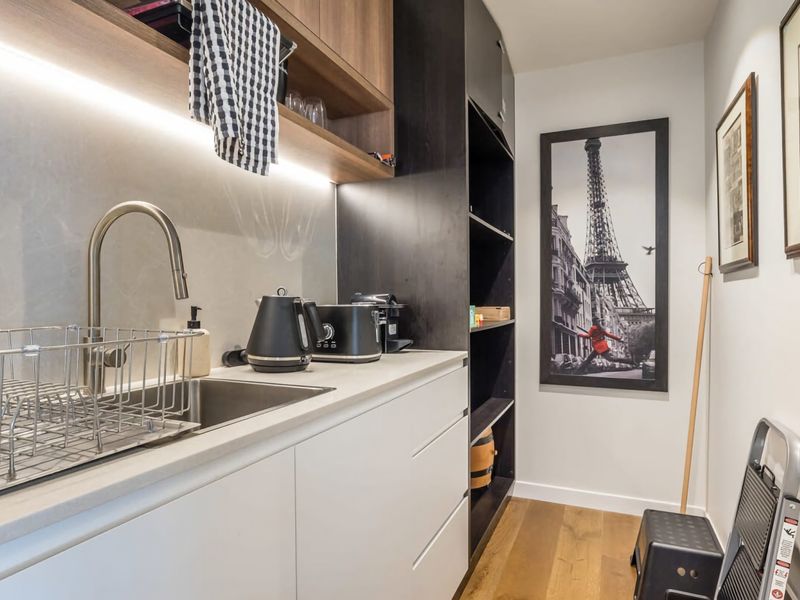 Pantry and coffee nook