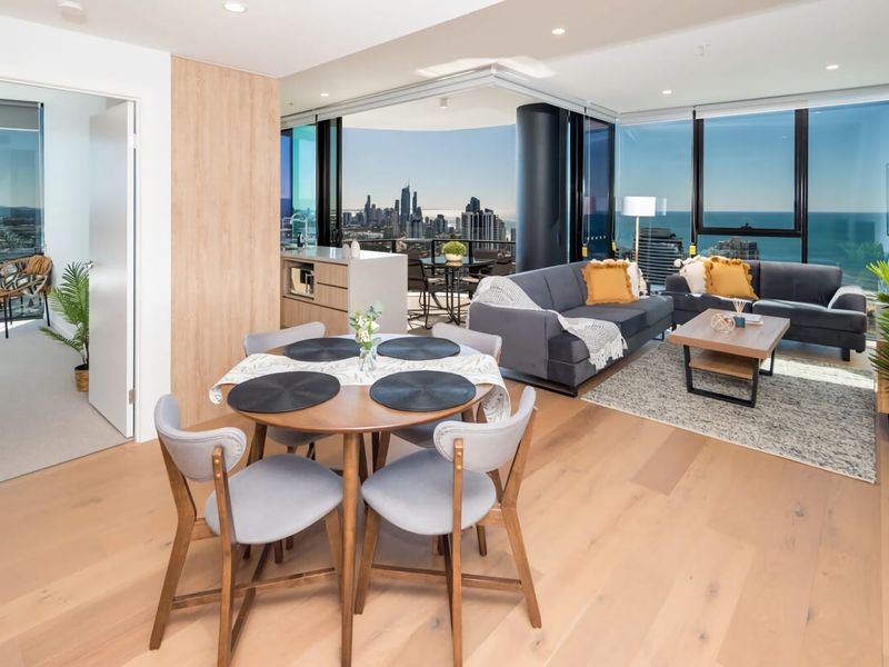 Stylish open-plan set up