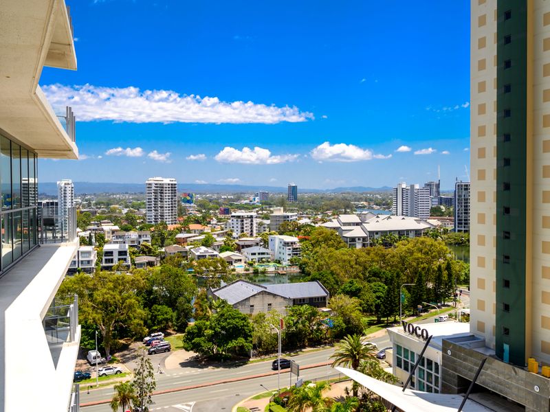 This is your daily view: Endless blue ocean and coastline stretching out beneath you.