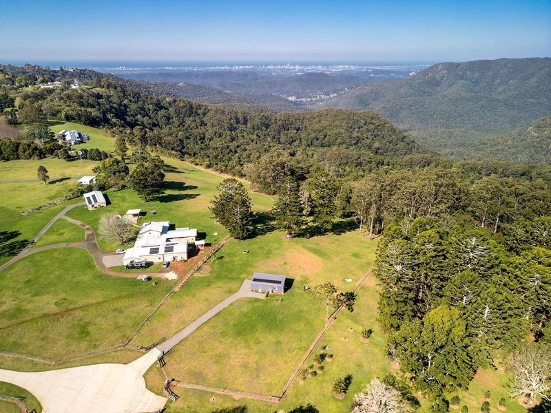 Aerial view of the location