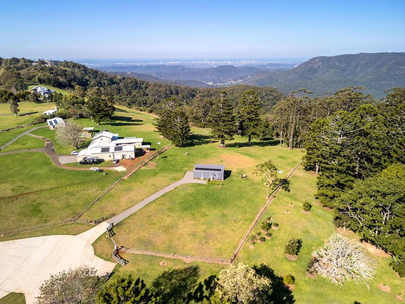 Aerial view of the location