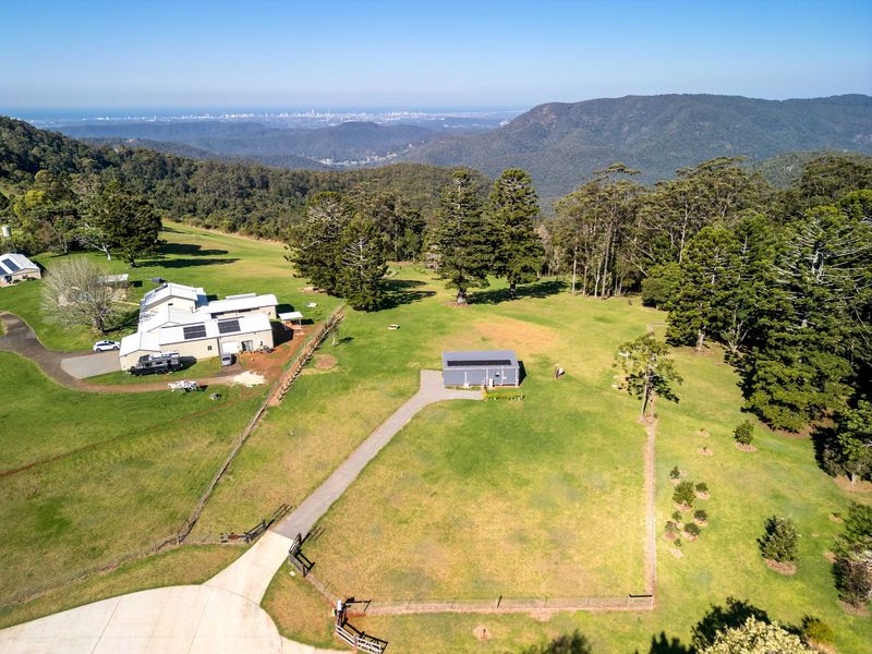 Aerial view of the location