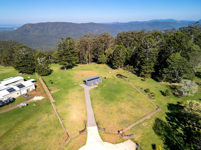 Aerial view of the location