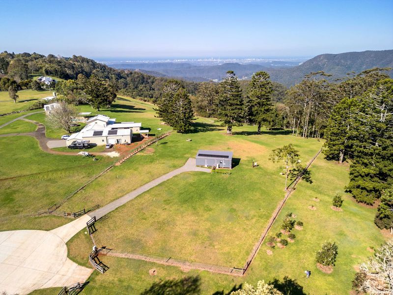 Aerial view of the location