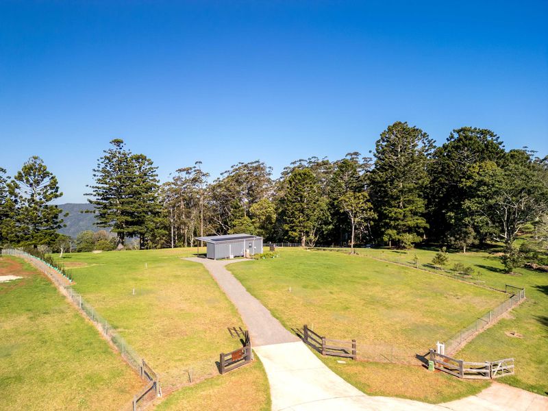 Aerial view of the location