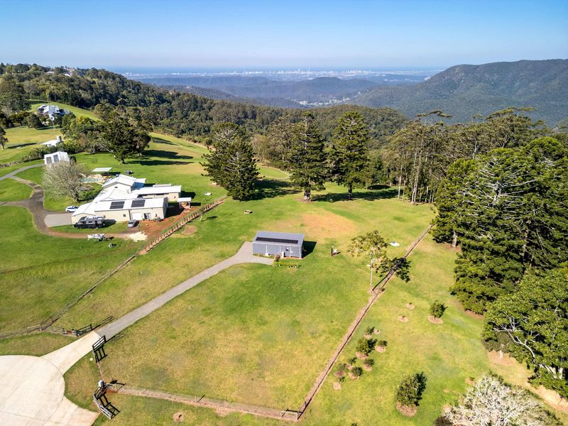 Aerial view of the location