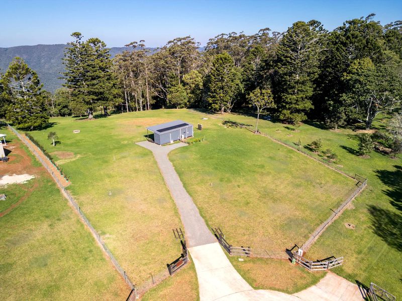 Aerial view of the location