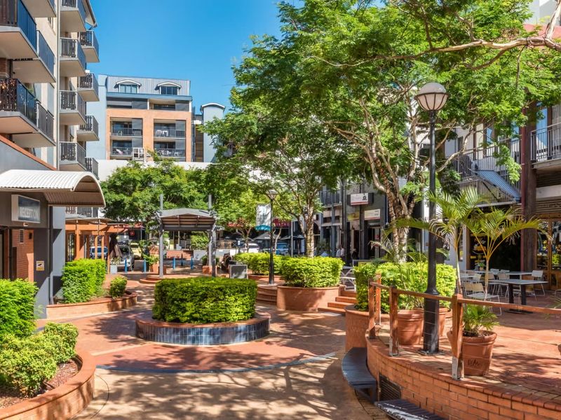 Idyliic neighborhood