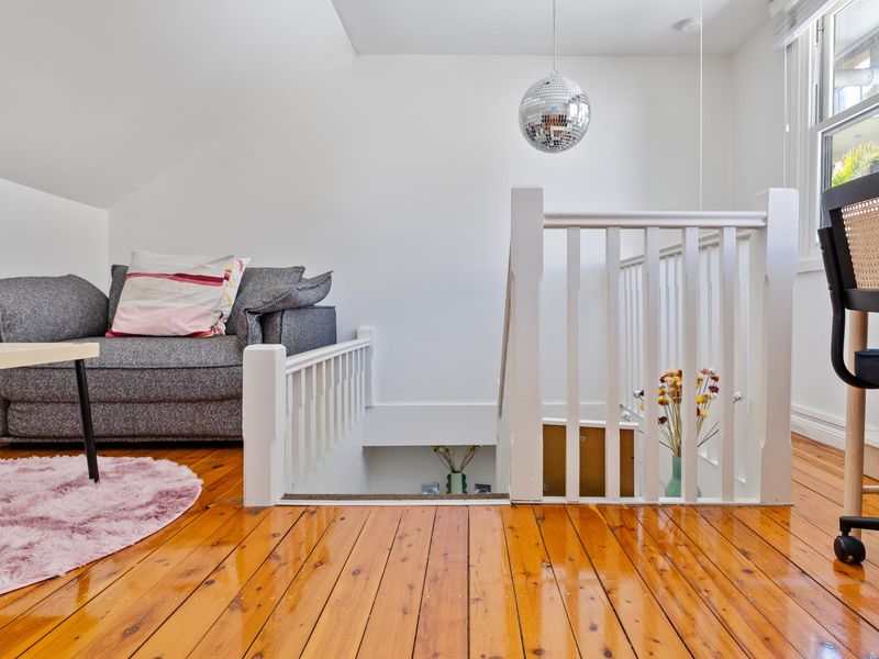 Seating area with dedicated work space