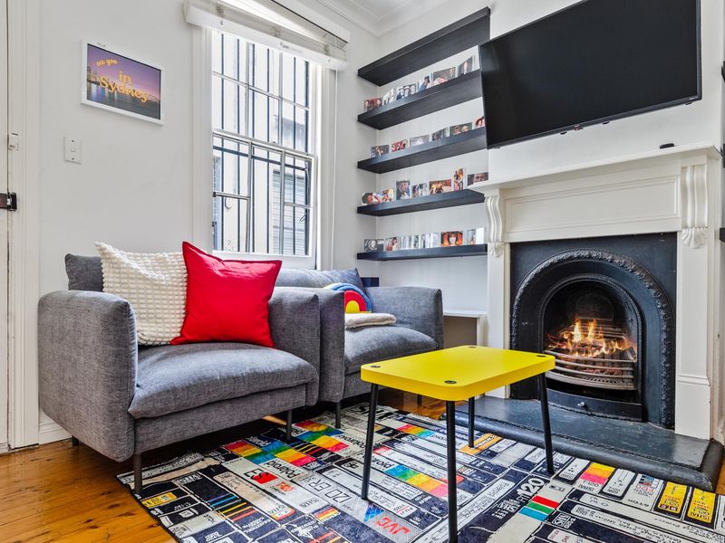 Colorful living room
