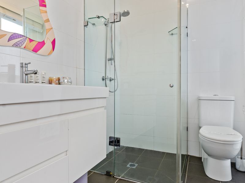 Clean and bright bathroom