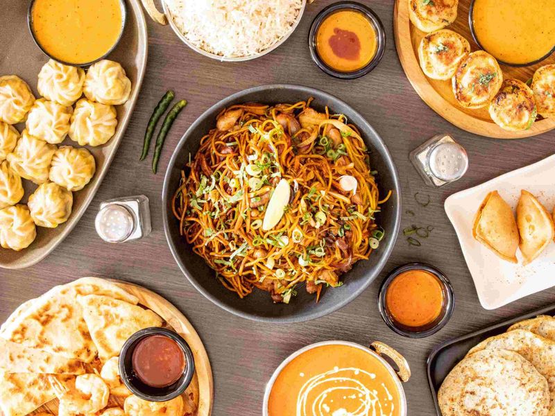 Lots of food options to explore