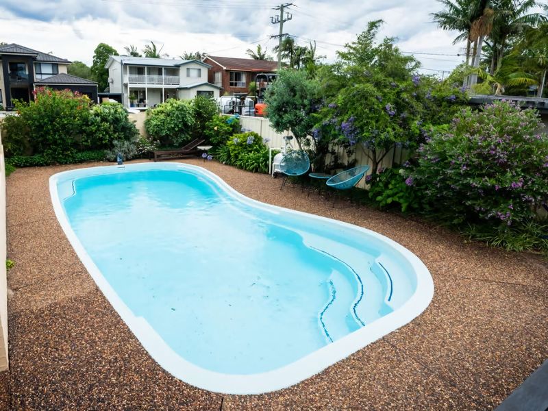 Relax in your own private oasis with a sparkling outdoor pool.