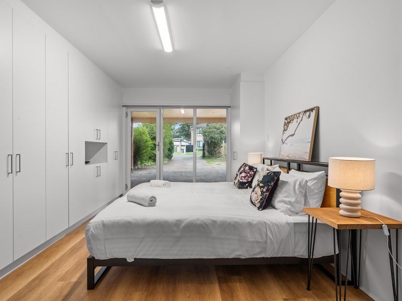 Sleep like royalty in the plush king-sized bed of your private studio suite.