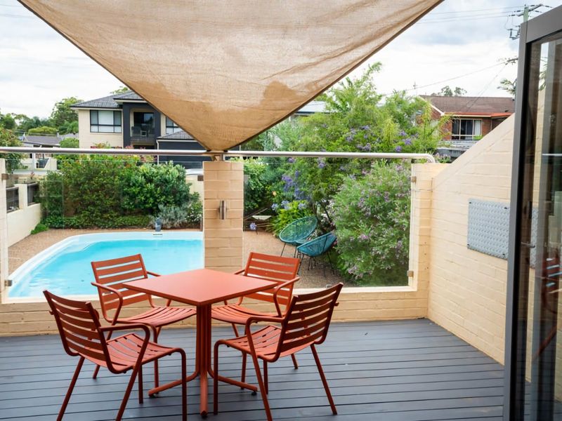 Relaxing private pool