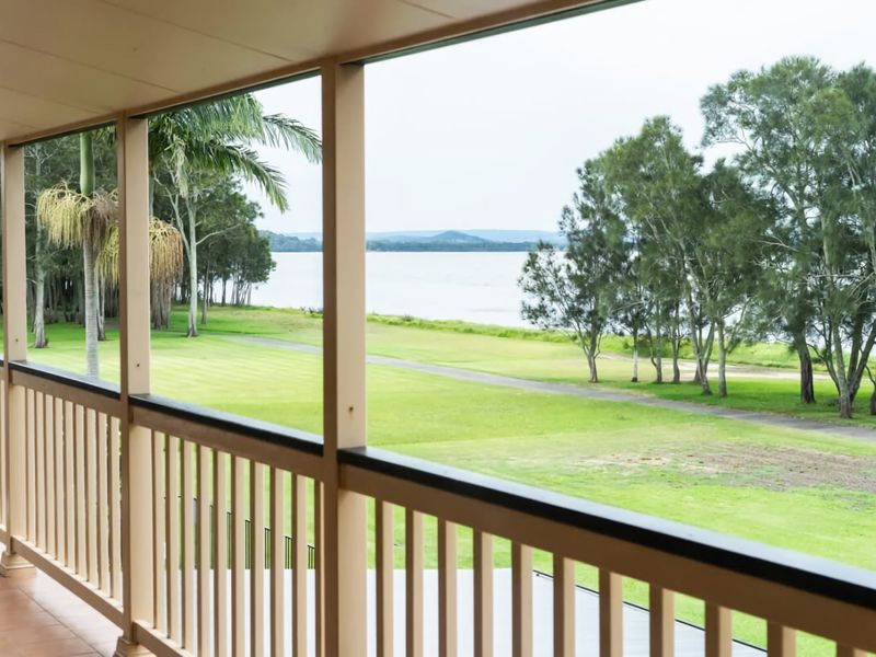 Unwind on the spacious deck, offering panoramic views of the serene lake—perfect for sipping your morning coffee or watching the sunset.