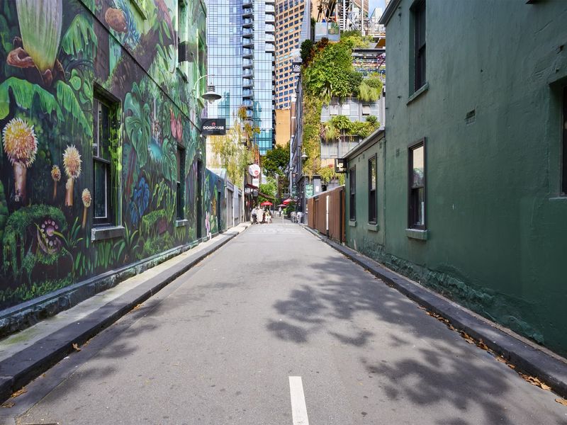 Home to hidden bars and cafes