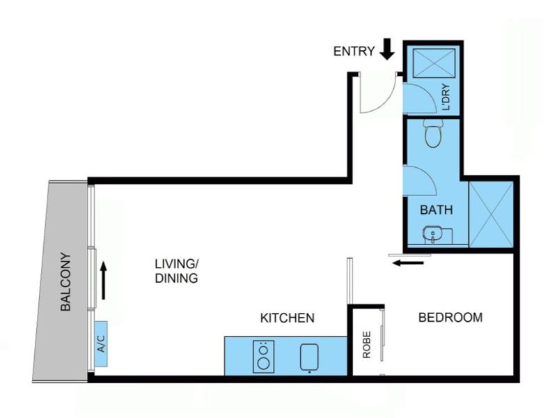 Cozy 1-Bed Apartment on St Kilda Road