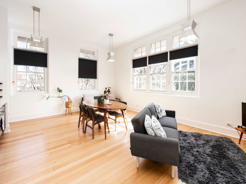 Light and spacious living area