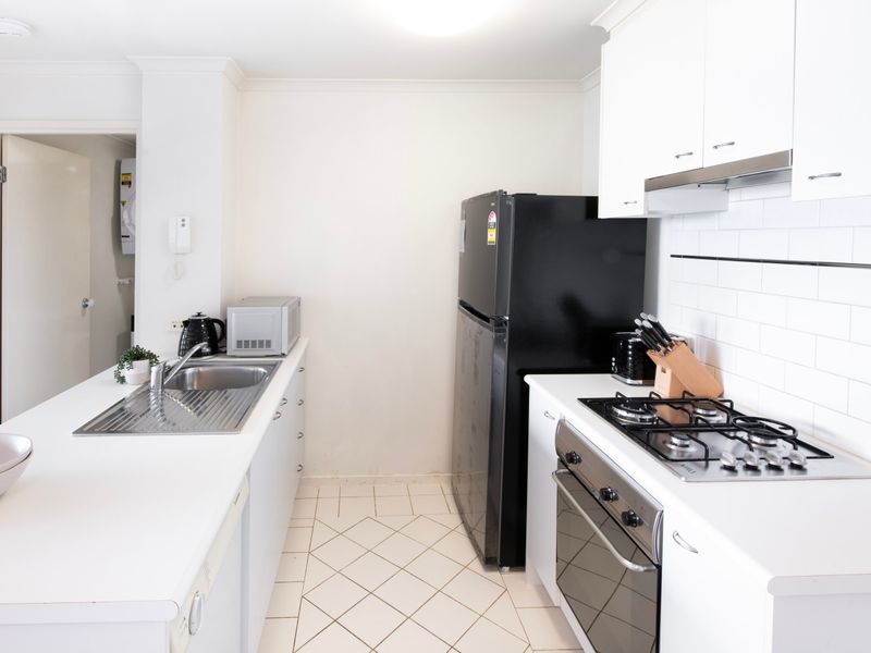 Fully equipped kitchen with everything needed for home style meals