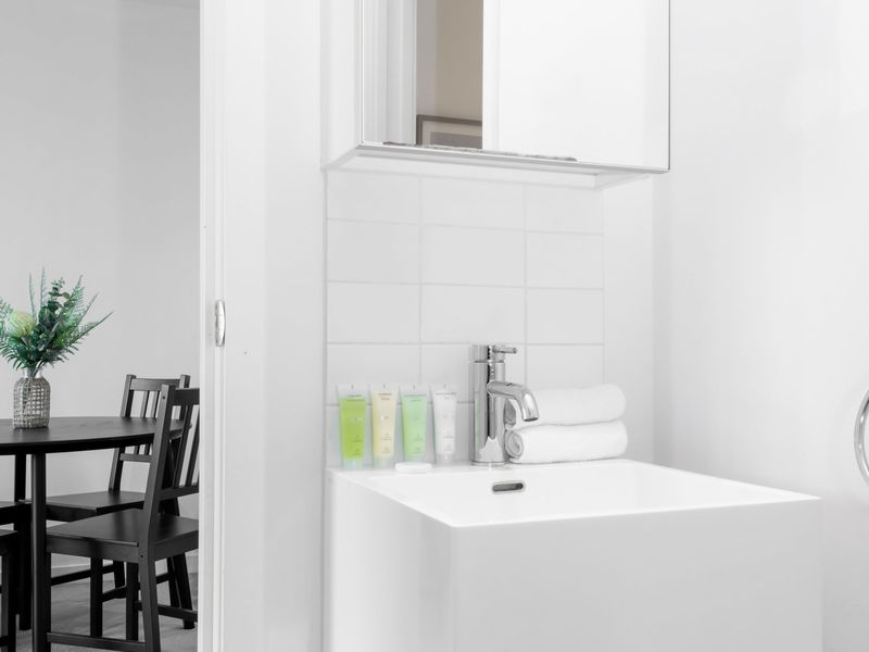 Toilet with essentials