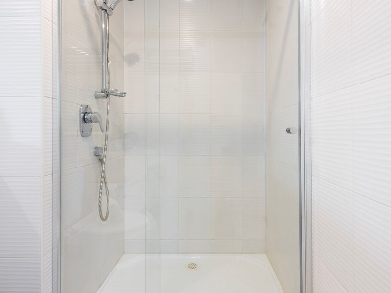Modern bathroom with a refreshing shower
