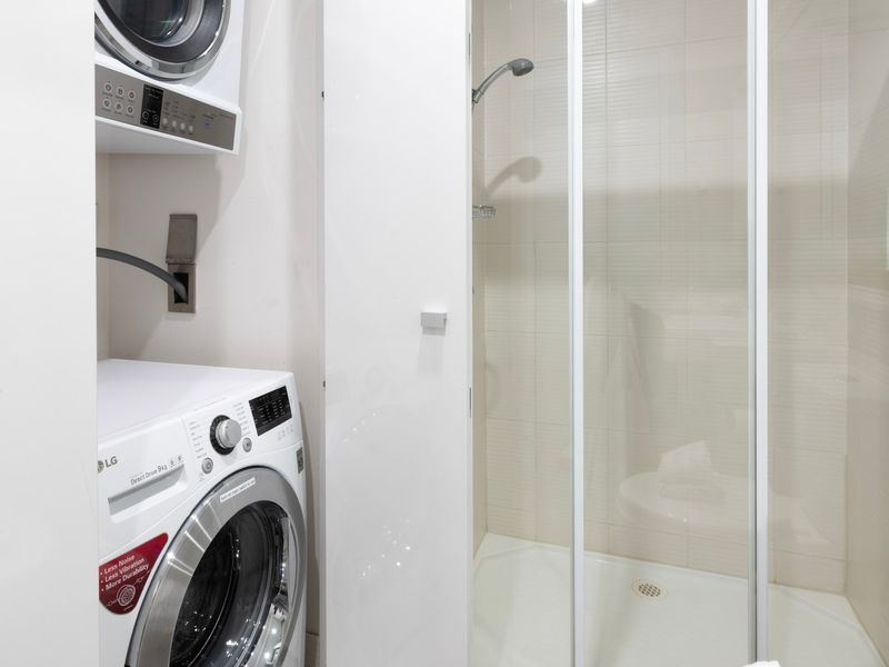 In-unit laundry for your convenience