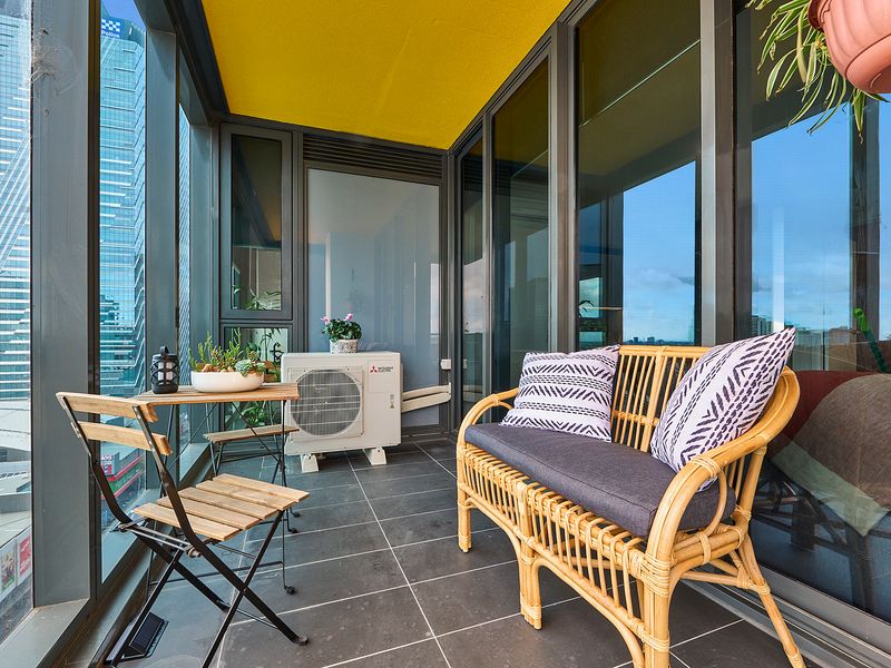 Cosy private balcony, perfect for enjoying a morning coffee