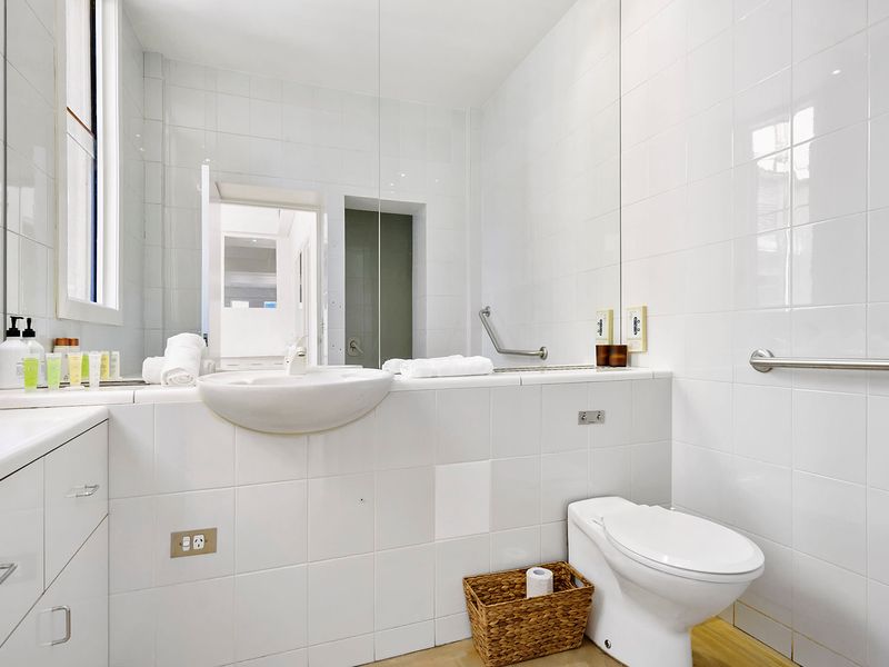 Clean bathroom