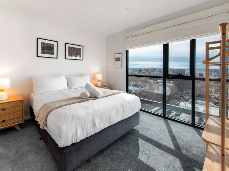 Bedroom 1 with city view