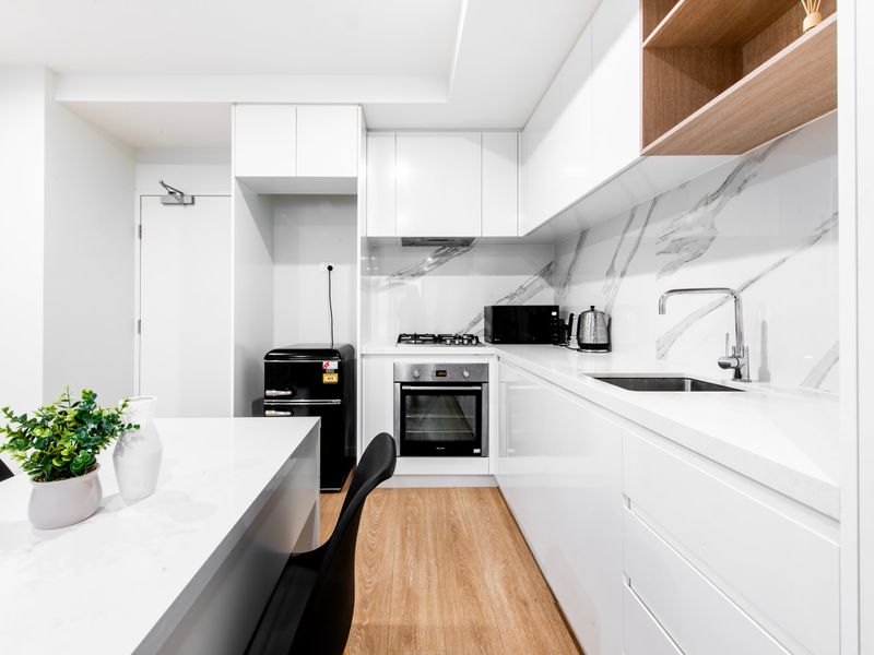 Well-equipped kitchen