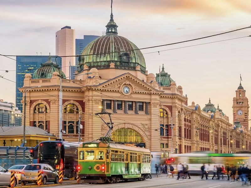 Melbourne Central Train Station